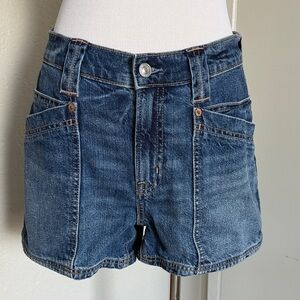 American Eagle Outfitters Dark Blue Jean Shorts